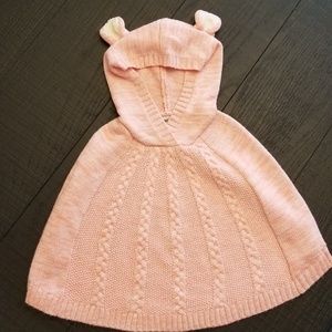 💗 Oshkosh Pink Sweater Poncho
